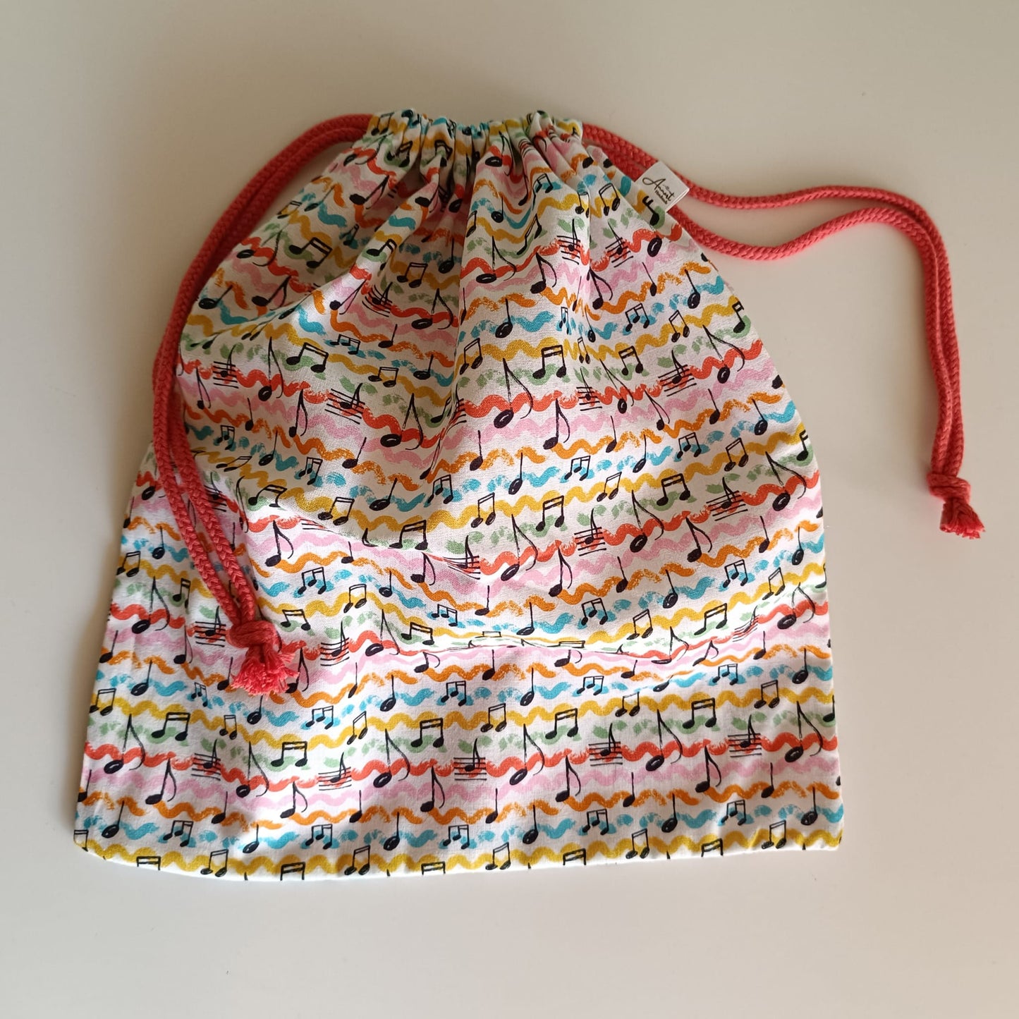 Drawstring bag| Colorful music